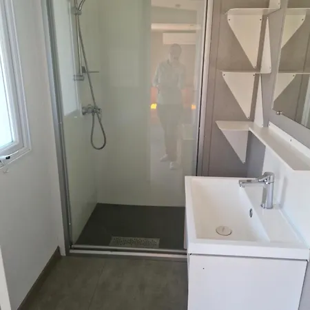 Camping 5 Etoiles Piscines Chauffees Club Enfants Mobilhome Premium 6Pers Houlgate Buitenkant foto